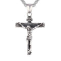 Vintage Cross Pendant Necklace for Men