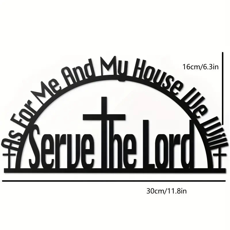 Cross & Bible Wall Art Decor for Home and Events