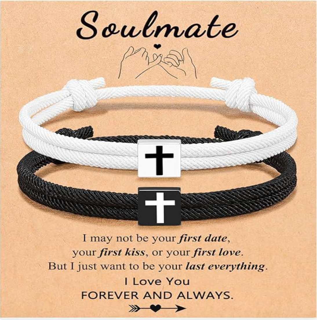 Milan Rope Braided Cross Bracelet