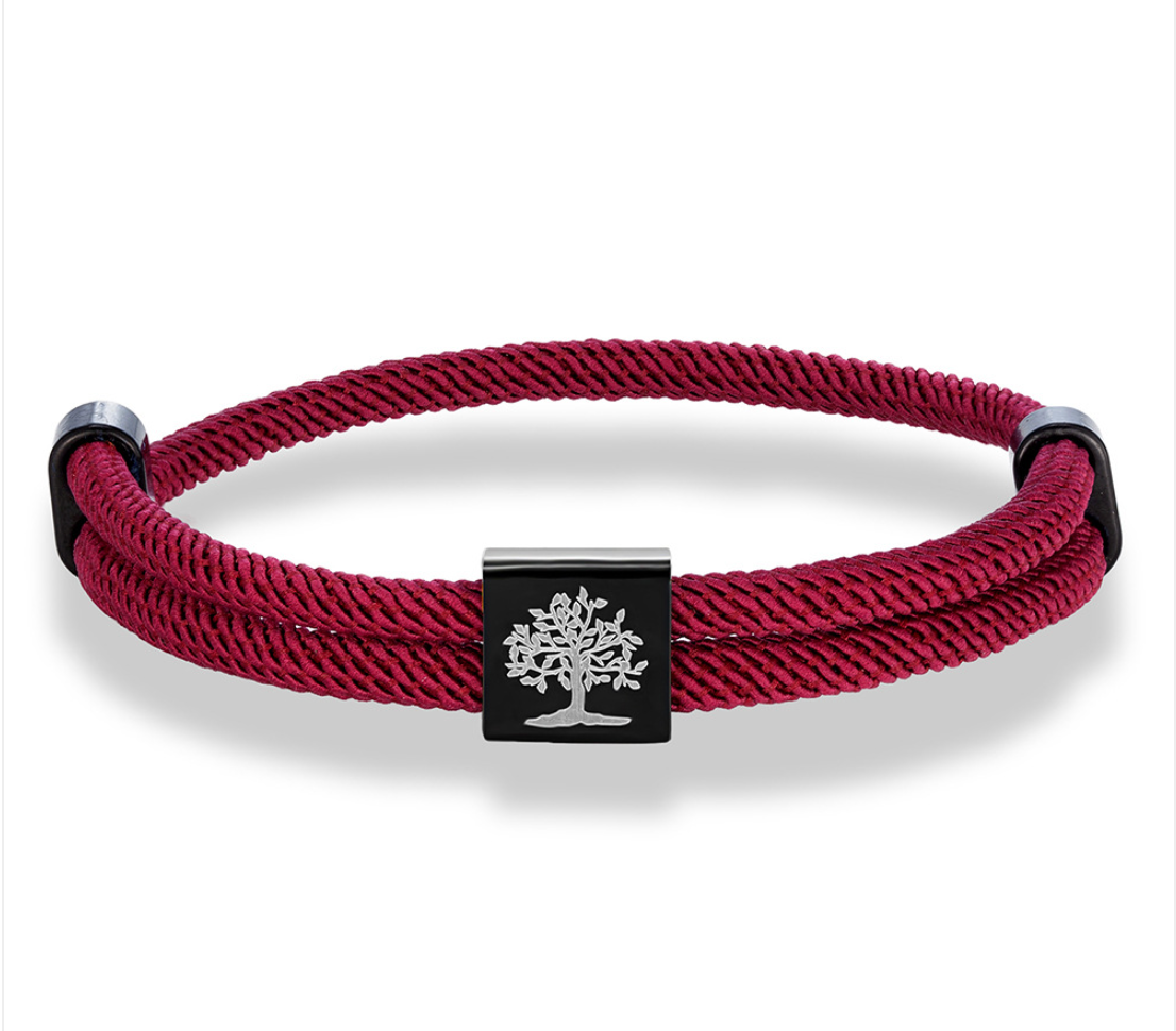 Milan Rope Braided Cross Bracelet