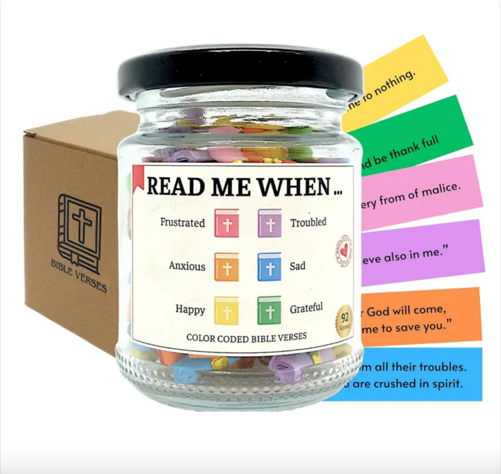Bible Verses Jar