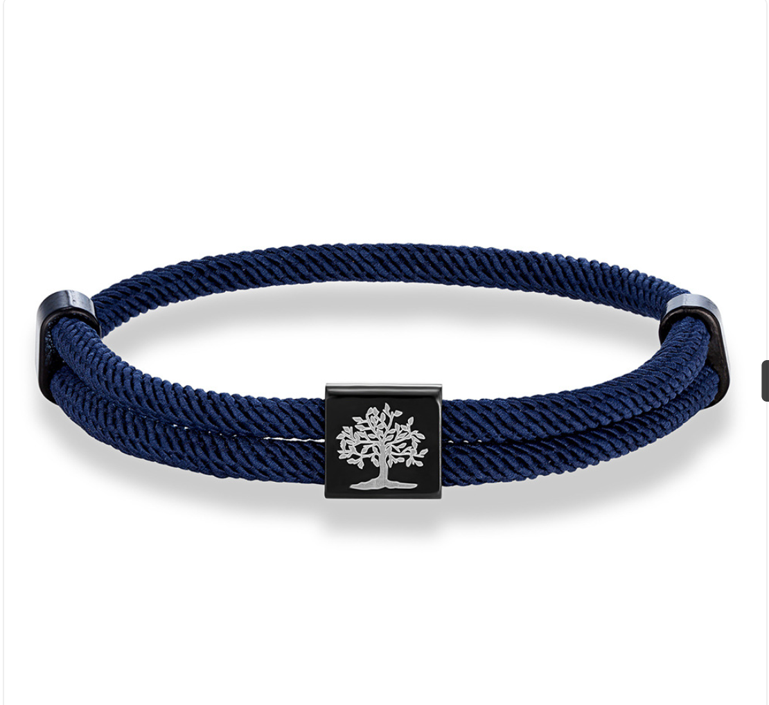 Milan Rope Braided Cross Bracelet